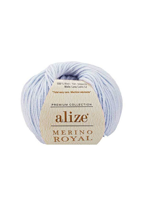 Alize Yarn - ALİZE MERİNO ROYAL 480 Mavi