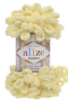 ALİZE - ALİZE PUFFY 13 Açık Sarı