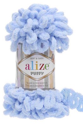 ALİZE - ALİZE PUFFY 183 Açık Mavi