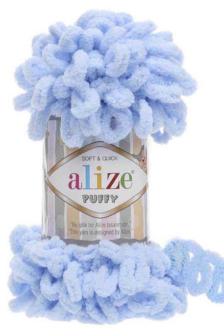 ALİZE - ALİZE PUFFY 183 Açık Mavi