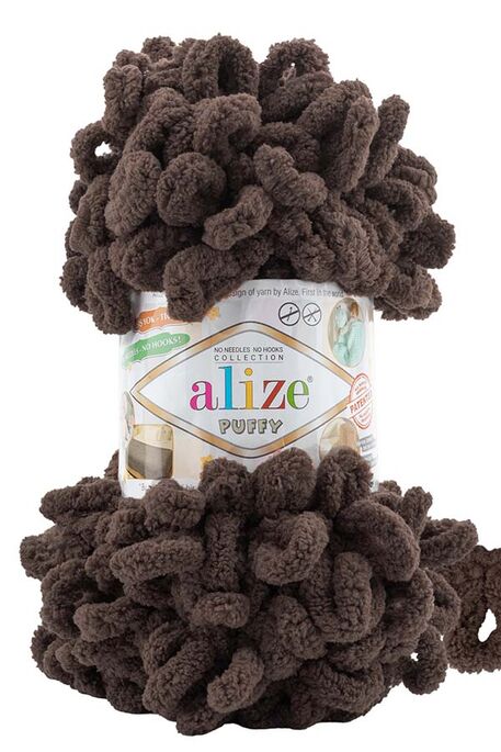 Alize Yarn - ALİZE PUFFY 534 Toprak