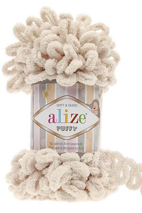 ALİZE - ALİZE PUFFY 599 Fil Dişi