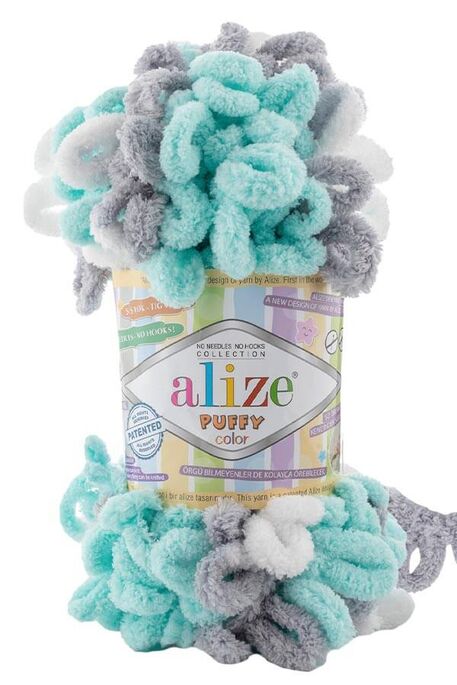 Alize Yarn - ALİZE PUFFY COLOR 6408