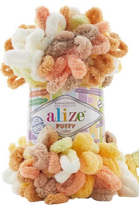 Alize Yarn - ALİZE PUFFY COLOR 6528