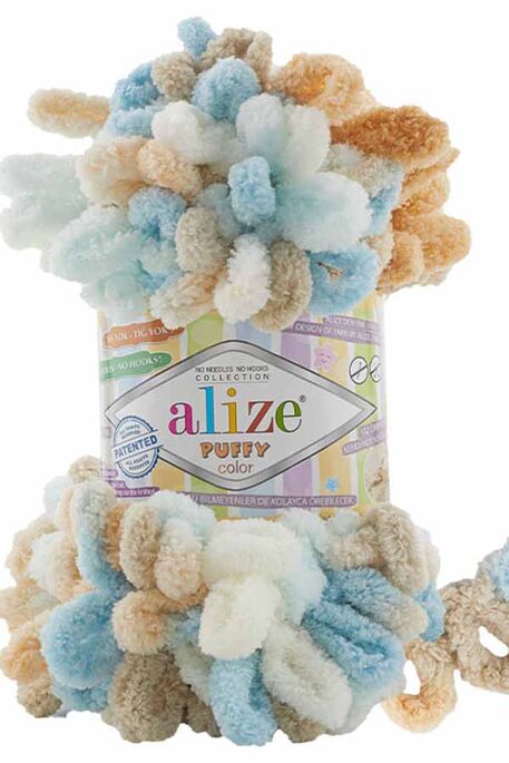 Alize Yarn - ALİZE PUFFY COLOR 6530