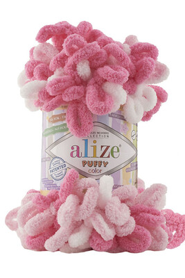 Alize Yarn - ALİZE PUFFY COLOR KNİTTİNG YARN 6383