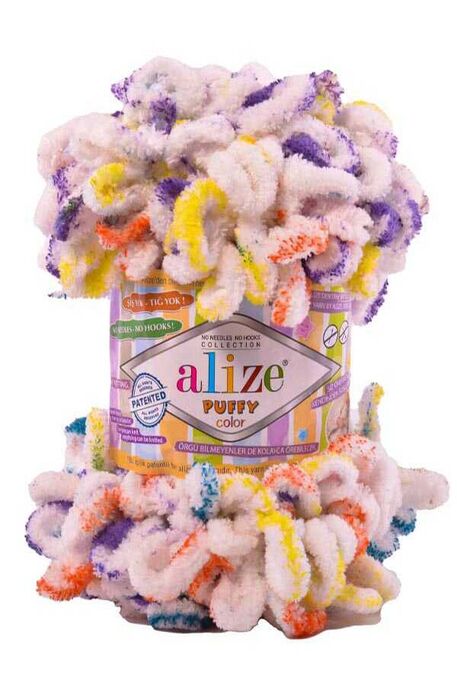 Alize Yarn - ALİZE PUFFY COLOR KNİTTİNG YARN 7539