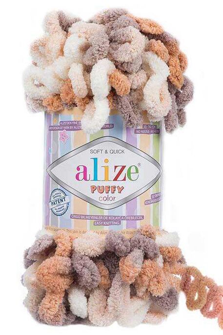 Alize Yarn - ALİZE PUFFY COLOR KNİTTİNG YARN 5926