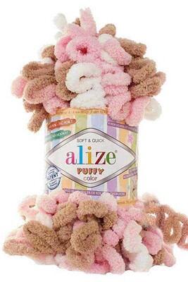 Alize Yarn - ALİZE PUFFY COLOR KNİTTİNG YARN 6046