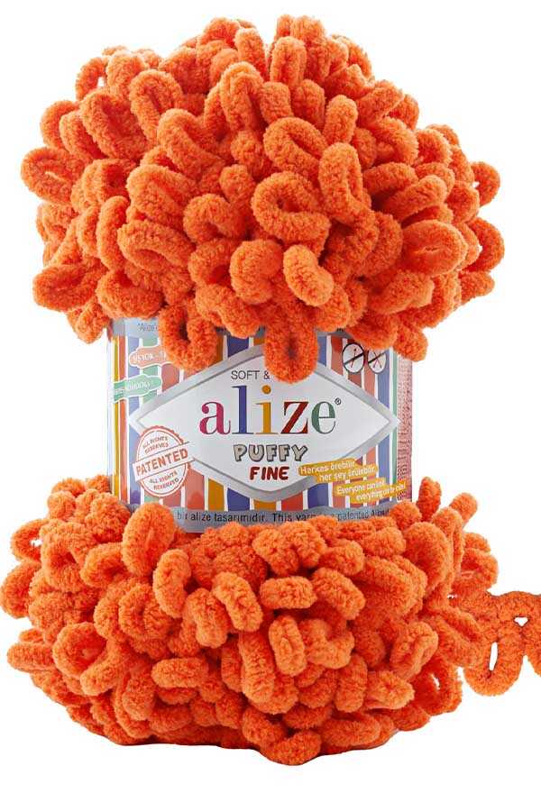 Alize Puffy Fıne 06 Turuncu