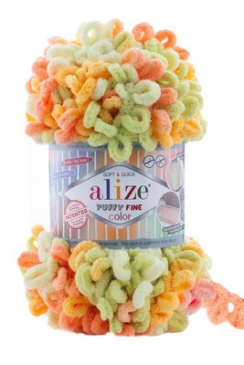 Alize Yarn - ALİZE PUFFY FINE COLOR 6313