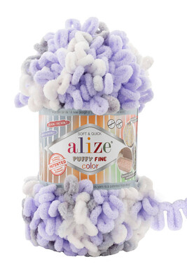 ALİZE - ALİZE PUFFY FINE COLOR 6372