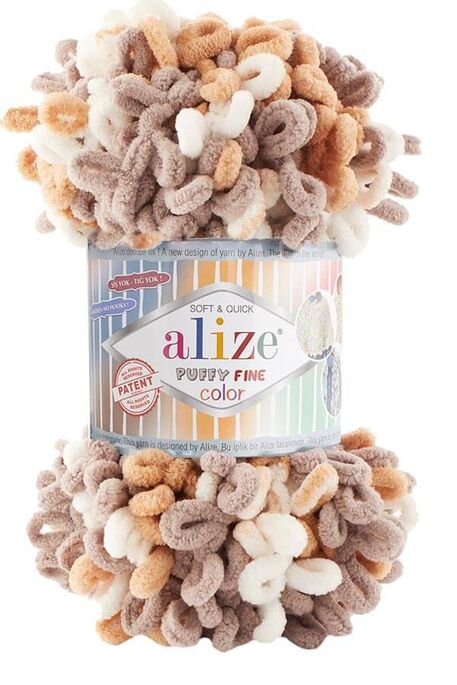 Alize Yarn - ALİZE PUFFY FINE COLOR 6403