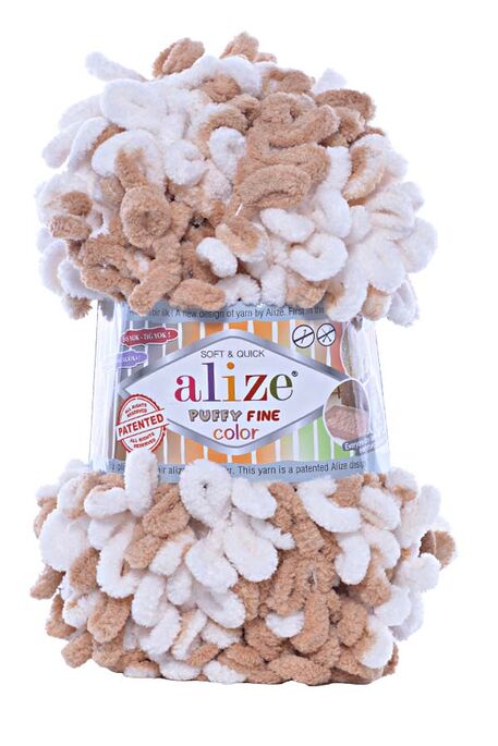 Alize Yarn - ALİZE PUFFY FINE COLOR 7670