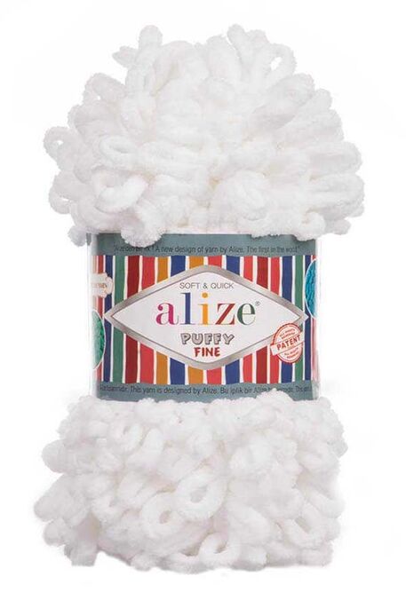 Alize Yarn - ALİZE PUFFY FINE KNİTTİNG YARN 55