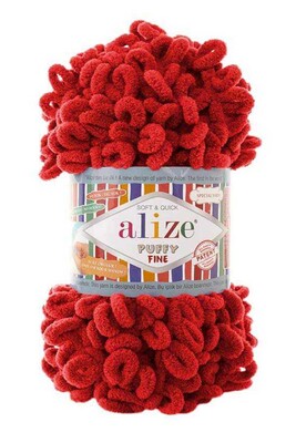 Alize Yarn - ALİZE PUFFY FINE KNİTTİNG YARN 56