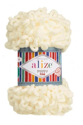 Alize Yarn - ALİZE PUFFY FINE KNİTTİNG YARN 62