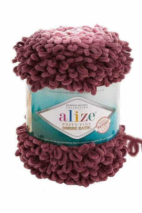 ALİZE - ALİZE PUFFY FINE OMBRE BATİK 7276