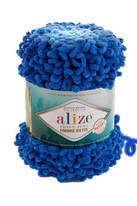 ALİZE - ALİZE PUFFY FINE OMBRE BATİK 7280