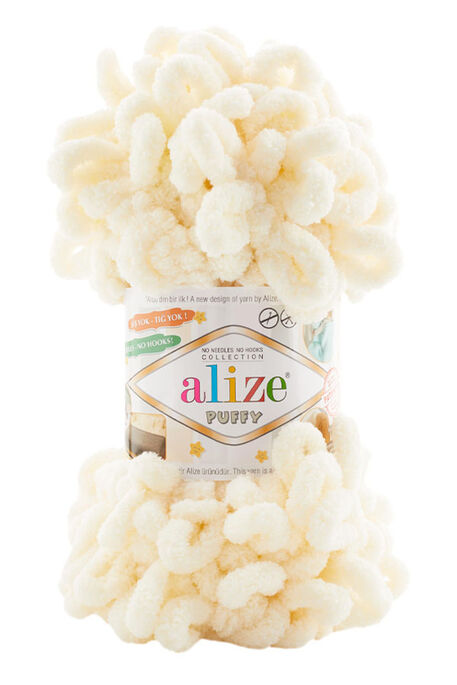 Alize Yarn - ALİZE PUFFY KNİTTİNG YARN 01