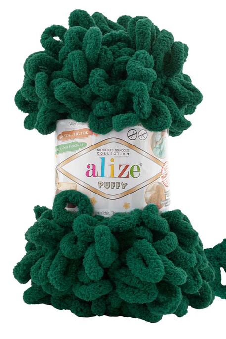 Alize Yarn - ALİZE PUFFY KNİTTİNG YARN 30 Zümrüt