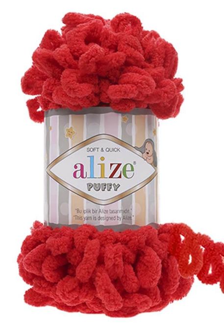 Alize Yarn - ALİZE PUFFY KNİTTİNG YARN 56