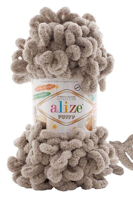 Alize Yarn - ALİZE PUFFY KNİTTİNG YARN 72 Bej