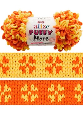 Alize Yarn - ALİZE PUFFY MORE KNİTTİNG YARN 6547