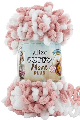 ALİZE PUFFY MORE PLUS KNİTTİNG YARN 8000 - Thumbnail