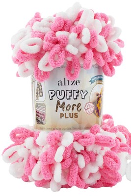 ALİZE PUFFY MORE PLUS KNİTTİNG YARN 8012 - Thumbnail