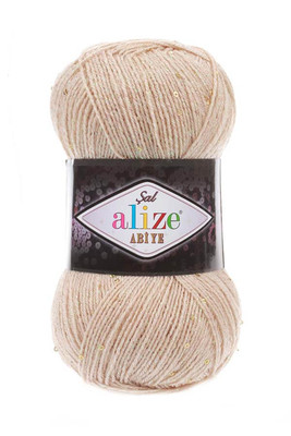 Alize Yarn - ALİZE ŞAL ABİYE KNİTTİNG YARN 67 Candle Lıght