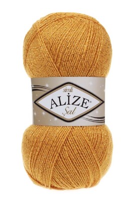 Alize Yarn - ALİZE ŞAL SİM 02 Hardal