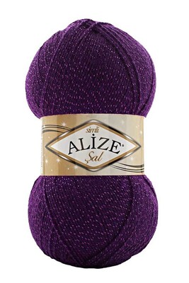 Alize Yarn - ALİZE ŞAL SİM 111 Mor