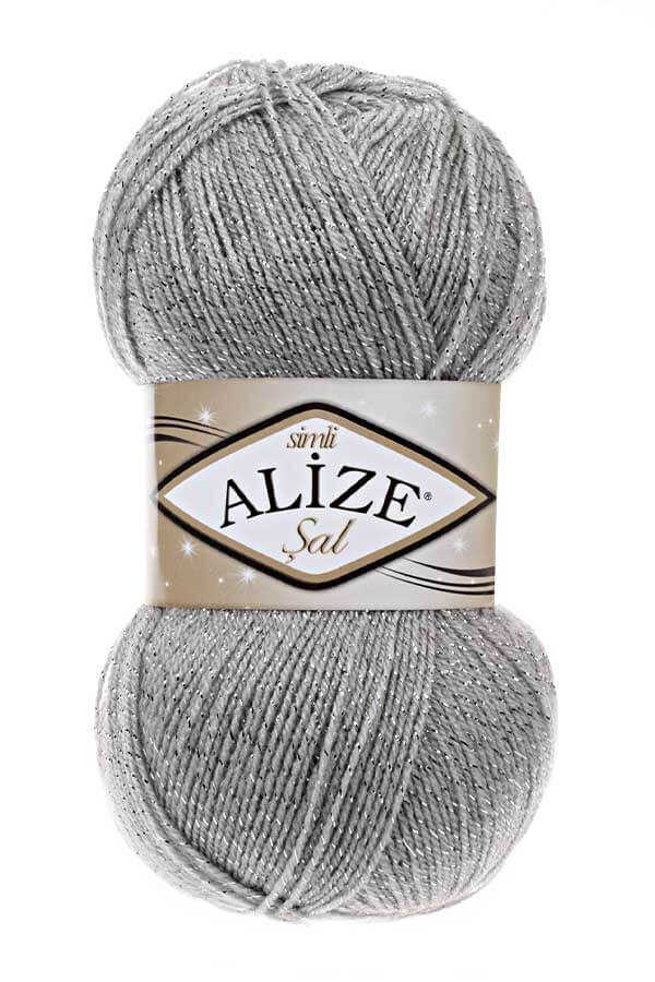 Alize Şal Sim 21 Gri