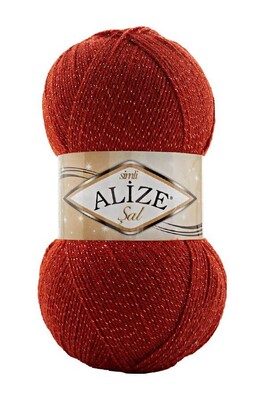 Alize Yarn - ALİZE ŞAL SİM 36 Taba