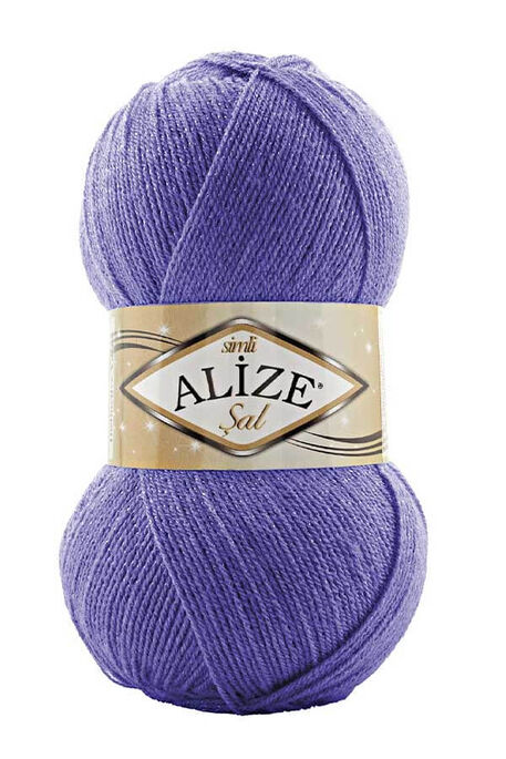 Alize Yarn - ALİZE ŞAL SİM 851 Menekşe