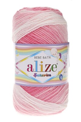 Alize Yarn - ALİZE ŞEKERİM BEBE BATİK YARN 2126