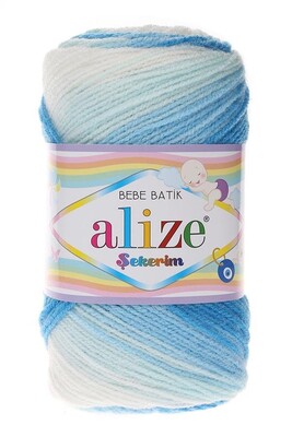 Alize Yarn - ALİZE ŞEKERİM BEBE BATİK YARN 2130