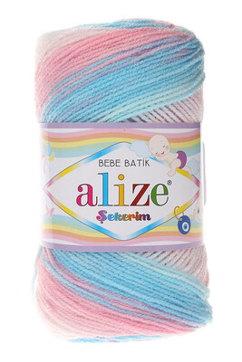 Alize Yarn - ALİZE ŞEKERİM BEBE BATİK YARN 2604