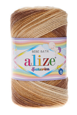 Alize Yarn - ALİZE ŞEKERİM BEBE BATİK YARN 3050