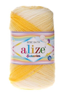 Alize Yarn - ALİZE ŞEKERİM BEBE BATİK YARN 6318