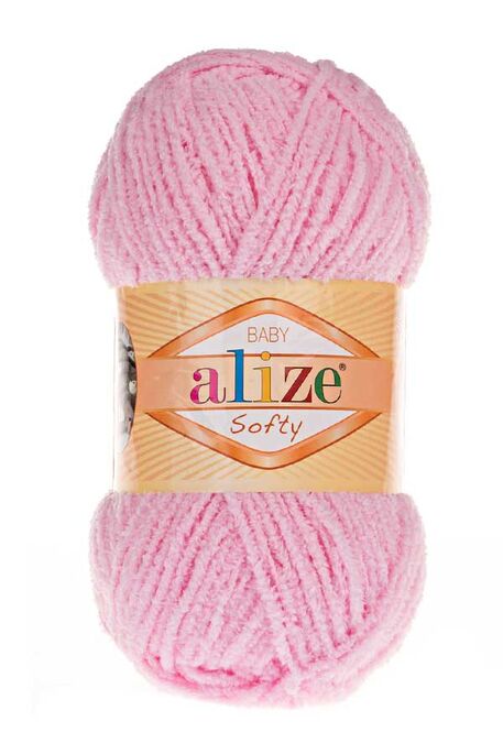 Alize Yarn - ALİZE SOFTY 185 Bebe Pembe