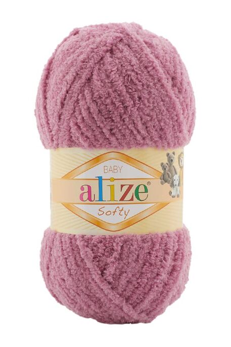 Alize Yarn - ALİZE SOFTY 28 Gül Kurusu