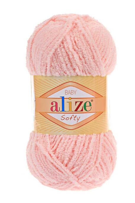 Alize Yarn - ALİZE SOFTY 340 Pudra Pembe