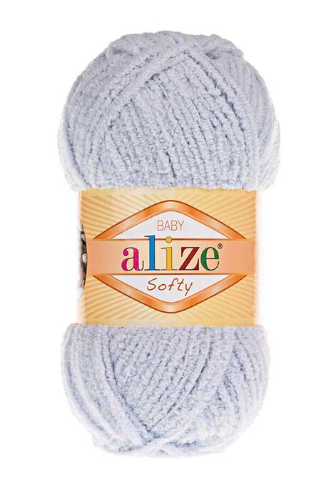 Alize Yarn - ALİZE SOFTY 416 Açık Gri