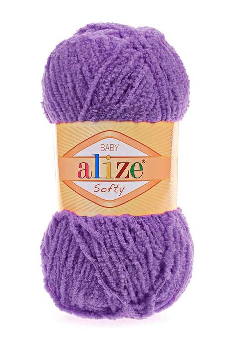 Alize Yarn - ALİZE SOFTY 44 Mor