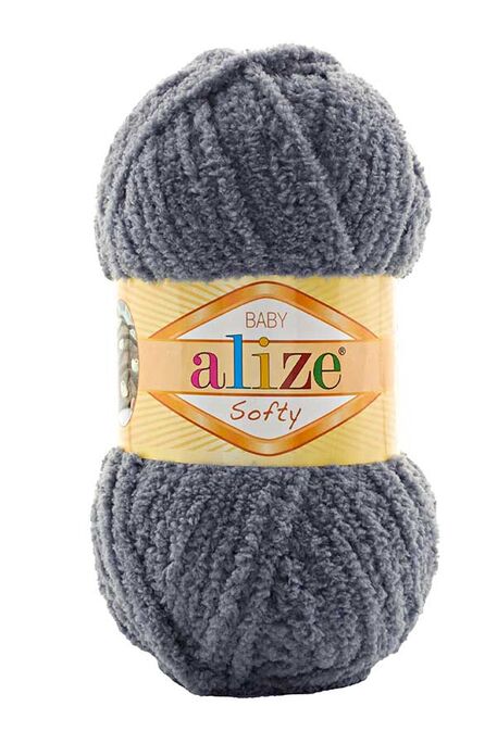 Alize Yarn - ALİZE SOFTY 87 Füme