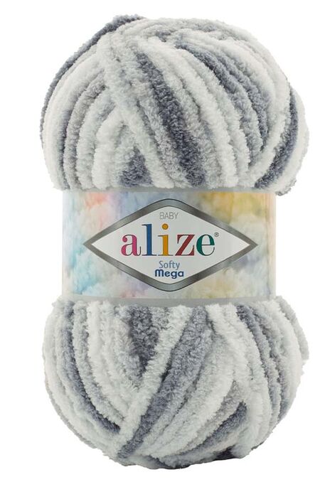 Alize Yarn - ALİZE SOFTY MEGA 5925