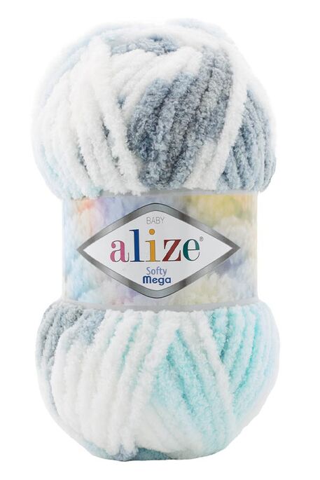 Alize Yarn - ALİZE SOFTY MEGA 5939