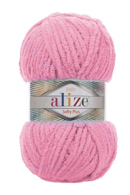 Alize Yarn - ALİZE SOFTY PLUS 185 Pembe